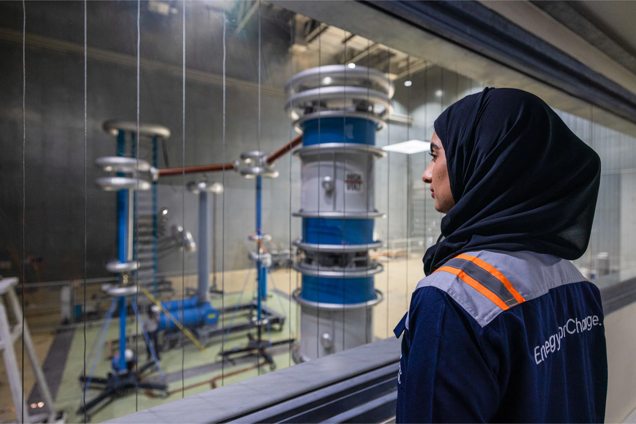 Ducab employee participating in a technical development programme