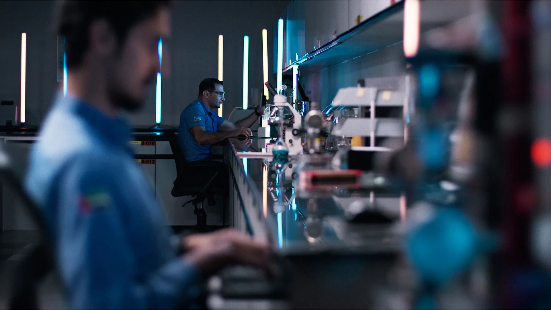 Ducab team working on innovative energy solutions