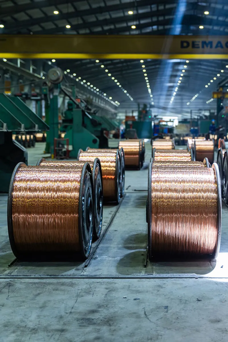 Copper wire manufacturing and supply by Ducab